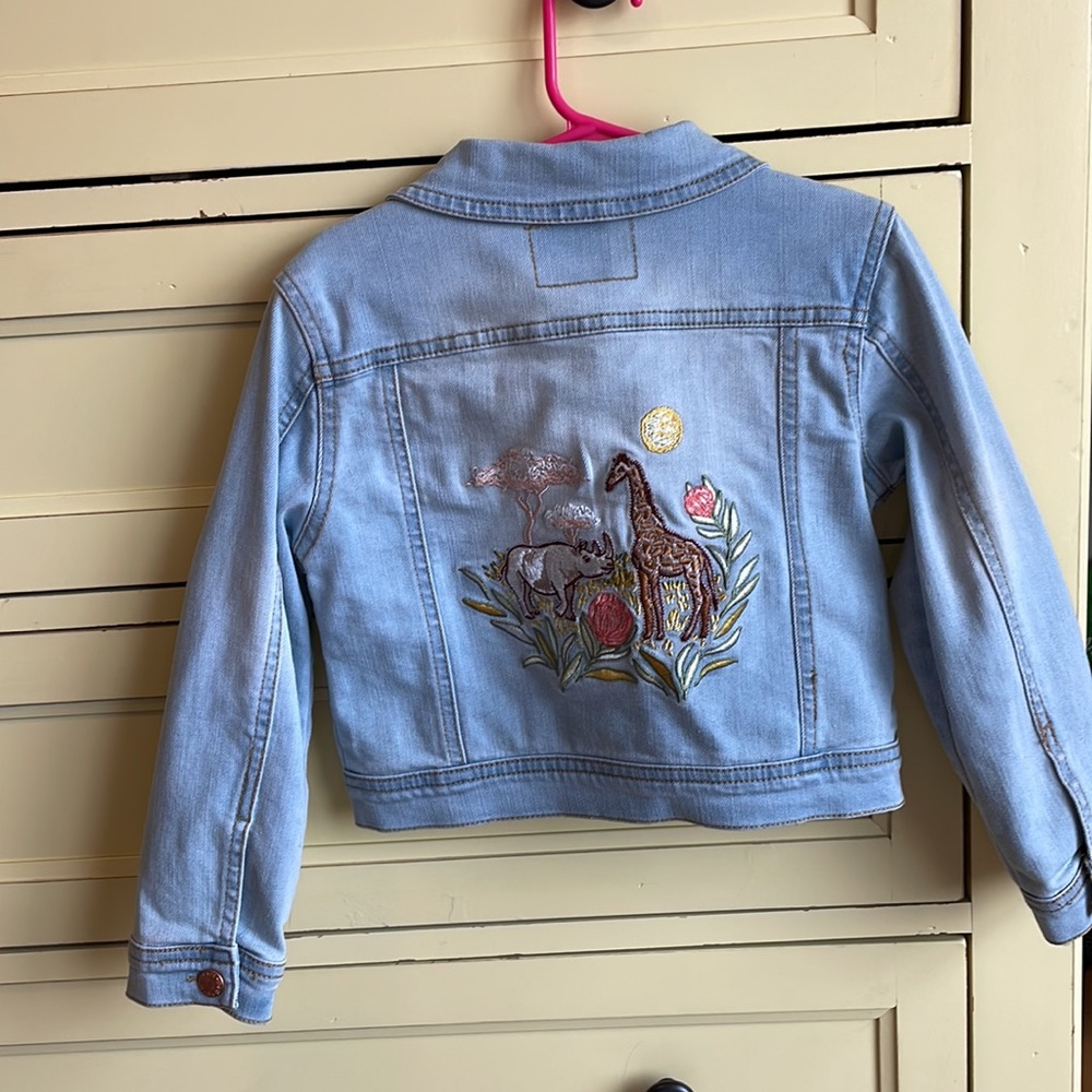 Oshkosh Embroidered Denim Jacket